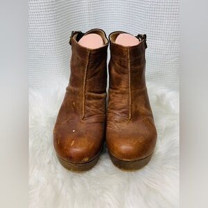 SOLD❗❗Free People Womens Cedar Clog Chestnut Leather